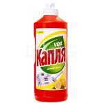 Средство для мытья посуды Капля Vox Соль-эффект Лимон (450 г)