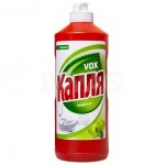 Средство для мытья посуды Капля Vox Сода-эффект Яблоко (450 г)