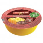 Пюре картофельное Картошечка Большой обед Говядина и гренки + соус Шашлычный (72 г)