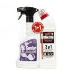 Набор для уборки Sanfor (Спрей универсальный + Белизна)