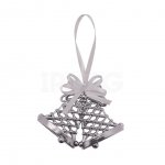 Подвеска B&H Колокольчики с лентой серебро (11 см)