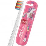 Зубная щетка детская Splat Juicy Lab Магия единорога Прозрачначя