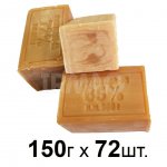 Мыло хозяйственное Краснодар 72% неупакованное (150 г х 72 шт)