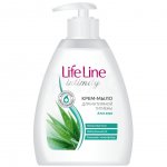 Крем-мыло жидкое для интимной гигиены Life Line Алоэ вера (280 г)