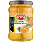 Компот Sahar Абрикосы в сиропе (660 г)