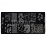 Пластина для стемпинга Kapous Crazy story Botanics 1