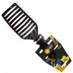 Щетка для волос Melon Pro WB0131 Вентиляционная 11-рядная Черная