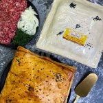 Пирог слоеный Марлин c Мясом и сыром (900 г)