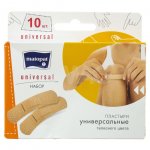 Пластырь Matopat Universal 19 x 76 мм (10 шт)