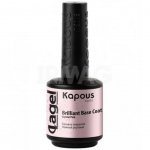 Базовое покрытие Kapous Nails Вrilliant Base Coat Crystal Pink (15 мл)