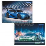 Альбом для рисования Brauberg Kids Спорткар (24 л.)