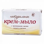 Крем-мыло туалетное Натуральное с протеинами шелка (90 г)