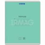 Тетрадь в клетку Brauberg Классика Зеленая крупная клетка (12 л.)