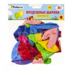 Набор шаров воздушных Paterra без рисунка Ассорти (30 шт)