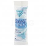Станок для бритья женский одноразовый Gillette Simply Venus-2 (2 шт)