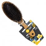 Щетка для волос Melon Pro WB230 Массажная Натуральная щетина Черная