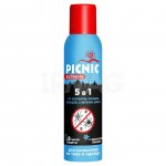 Аэрозоль от кровососущих насекомых Picnic Extreme 5в1 (150 мл)
