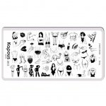 Пластина для стемпинга Kapous Crazy story Body