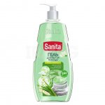 Гель для мытья посуды Sanita Огурец и лемонграсс (900 г)
