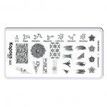 Пластина для стемпинга Kapous Crazy story Ornament 4 2633