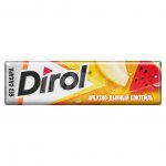 Жевательная резинка Dirol White Арбуз и дыня (13,6 г)