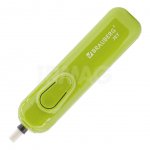 Ластик электрический Brauberg Jet 8 сменных ластиков Салатовый