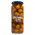 Оливки Gustoria зеленые острые Кимчи (358 мл)