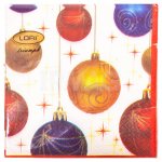 Салфетки La Fleurette Разноцветные стеклянные шары (20 шт)