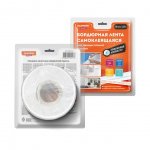 Лента клейкая для ванны и кухни Daswerk бордюрная белая бутил (38 мм х 3,35 м)