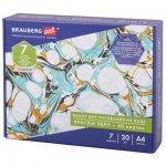 Набор для рисования на воде Brauberg Art Эбру (7 цв. х 20 мл)