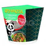 Вермишель Asian Fusion Фунчоза с говядиной и овощами в японском соусе с кунжутом (68 г)