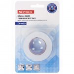 Лента клейкая Brauberg двухсторонняя 15 мм х 2 метра