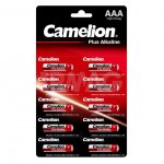 Батарейки мизинчиковые Camelion Plus Alkaline щелочные ААА (10 шт)