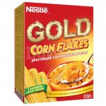 Завтрак готовый Nestle Gold Corn Flakes Хлопья кукурузные (330 г)