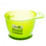 Чаша для красителя Melon Pro с прорезиненным дном Зеленая (350 мл)