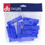 Бигуди Dewal пластиковые синие, 20 мм (12 шт)