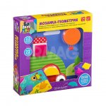 Мозаика для малышей Bondibon Baby You 12 картинок-шаблонов Геометрия 3+