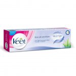 Крем для депиляции Veet для чувствительной кожи Алоэ Вера и Витамин Е (100 мл)