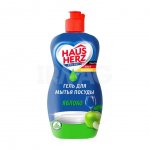 Средство для мытья посуды Haus Herz Яблоко (450 мл)