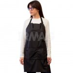 Фартук парикмахерский Rebel Barber Matte Black полиуретановый