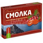 Леденцы для горла Смолка Байкальская Пихта и Брусника (32 г)