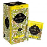 Чай черный London Tea Club Лимон в конвертах (25 шт)