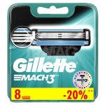 Кассеты для станка Gillette Mach-3 (8 шт)