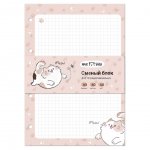Сменный блок к тетради Meshu Нappy Cat на кольцах в клетку А5 (80 л.)
