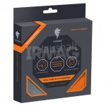 Набор салфеток Рыжий кот Leonord из микрофибры для мытья окон (2 шт)