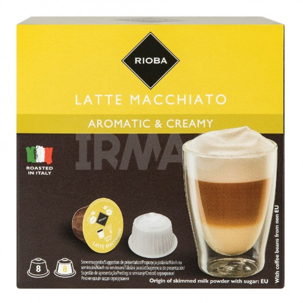 Кофе в капсулах Rioba Dolce Gusto Latte Macciato (16 шт.) - IRMAG.RU