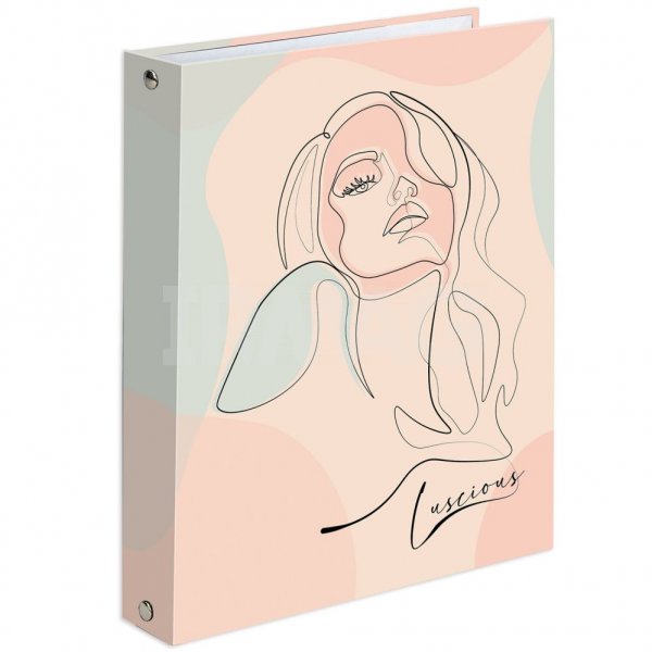 Тетрадь на кольцах Brauberg Девушка А5 (120 л)