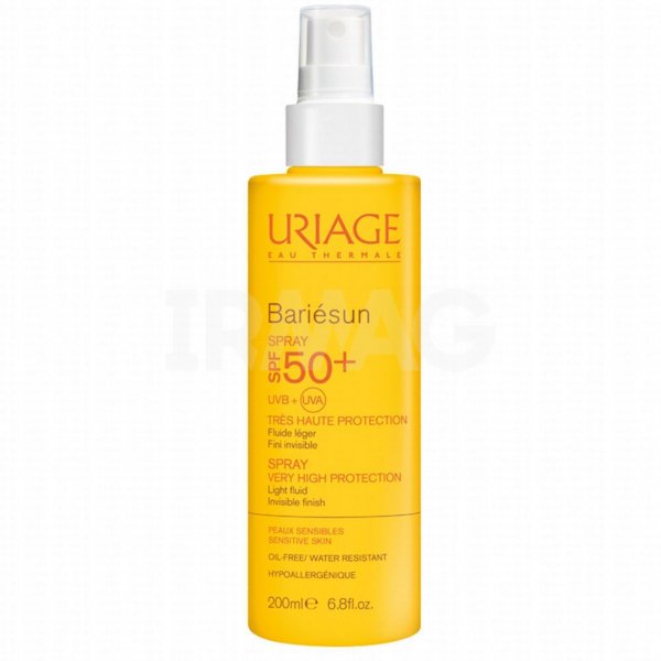 Спрей солнцезащитный Uriage Bariesun SPF50+ (200 мл)