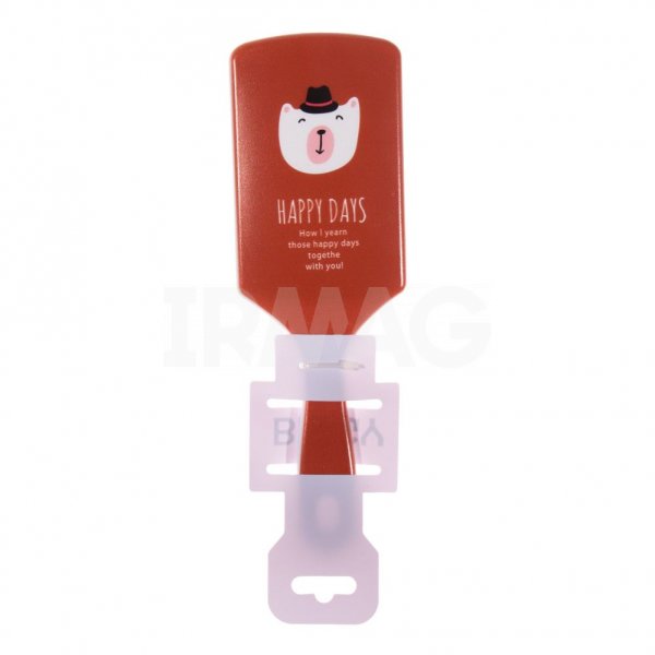 Расческа Biggy лопата Медведь коричневый