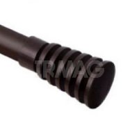 Карниз для штор Arttex, двухрядный 104 Конус резной